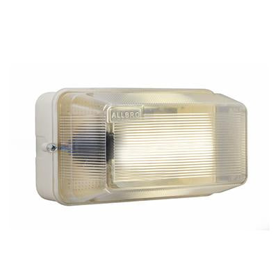 Eurolux - Plastic Bulkhead Light with LED 6w B22 4000K