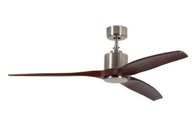 Eurolux - Ceiling Fan 3 Blades Dark Wood DC Motor