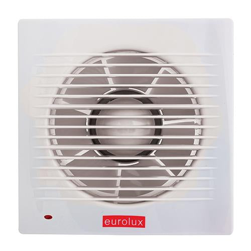 Eurolux - Extractor Square Wall Fan 208mm White