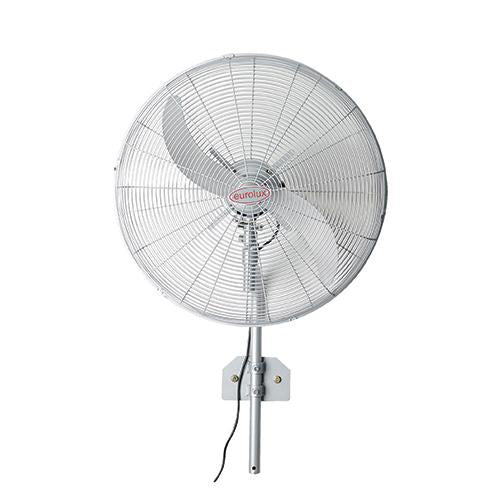 Eurolux - Hurricane Wall Fan 2 Blades Silver