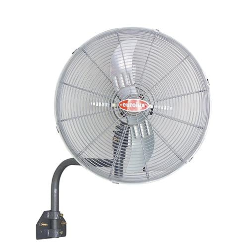 Eurolux - Hurricane Wall Fan 2 Blades Silver