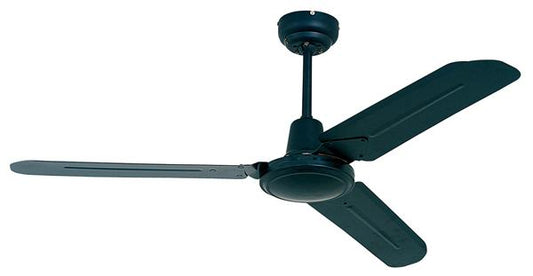 Eurolux - Industrial Ceiling Fan 3 Blades Black