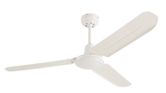 Eurolux - Industrial Ceiling Fan 3 Blades White