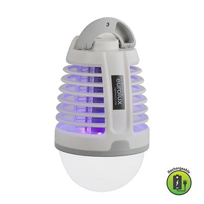 Eurolux - Rechargeables LED Camping Insect Killer White 5w