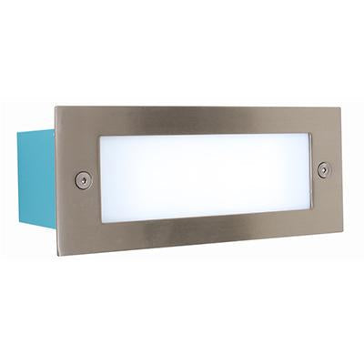 Eurolux - LED Plain Foot Light Satin Chrome