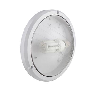 Eurolux - Bulkhead Light ABS Clear Acrylic Lens