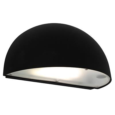 Eurolux - Duett Bulkhead Light 271mm Black 1xE27