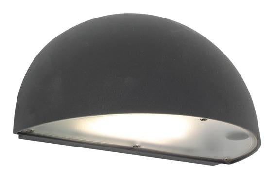 Eurolux - Duett Bulkhead Light 271mm Graphite 1xPL18w