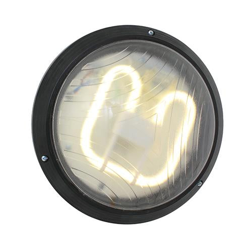 Eurolux - Euro Bulkhead Light 270mm Black 1x2D 16w