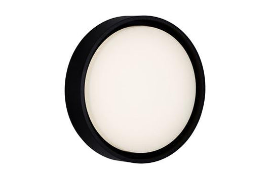 Eurolux - Frame Round Bulkhead Light 325mm Black