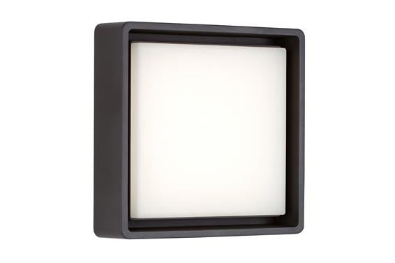 Eurolux - Frame Square Bulkhead Light 240mm Graphite
