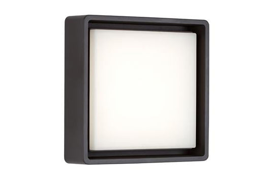 Eurolux - Frame Square Bulkhead Light 240mm Graphite