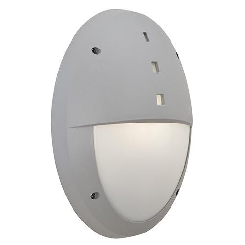 Eurolux - Fumagalli Danzi-Ve Bulkhead Light Grey 1xCFL23w