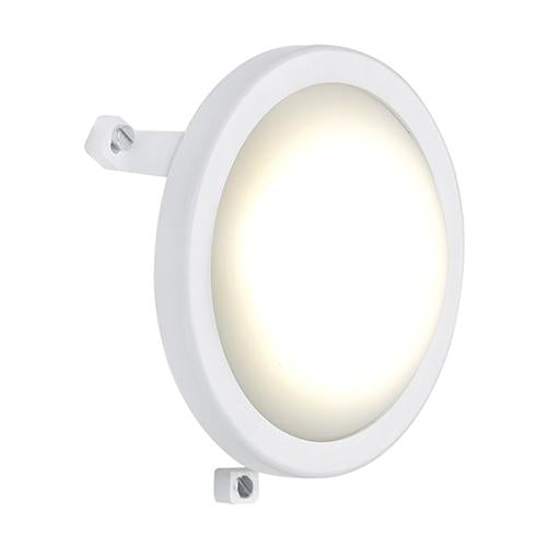 Eurolux - LED Round Bulkhead Light 150mm White 1x6w