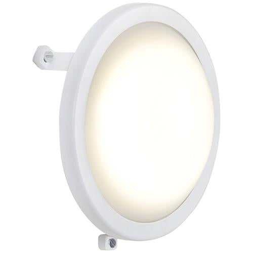 Eurolux - LED Round Bulkhead Light 213mm White 1x12w