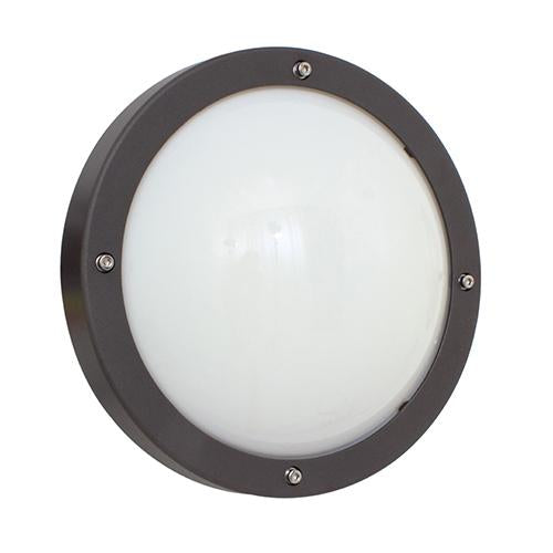 Eurolux - Primo Bulkhead Light 270mm Graphite 2xPL9w