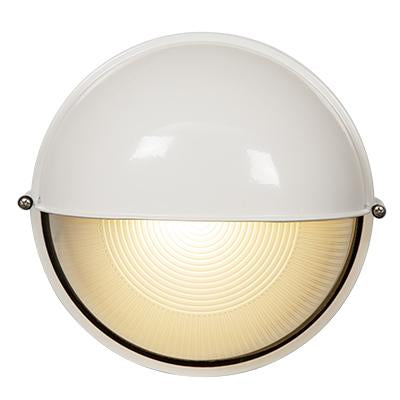 Eurolux - Round Large Eyelid Bulkhead Light 240mm White 1x100w