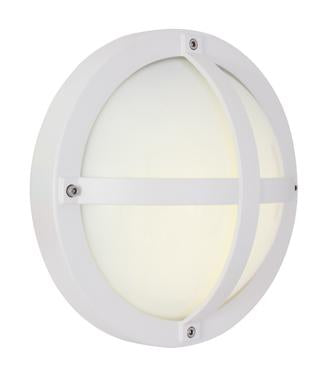 Eurolux - Solo Bulkhead Light 270mm White 2xPL9w