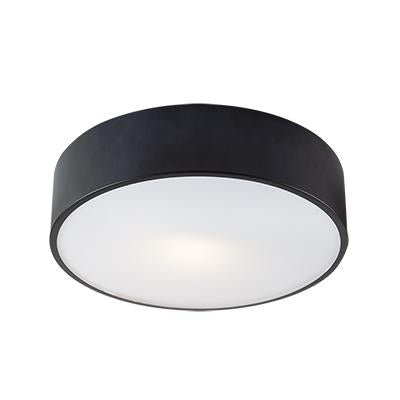 Eurolux - Acrylic and Metal Black Ceiling Light E27