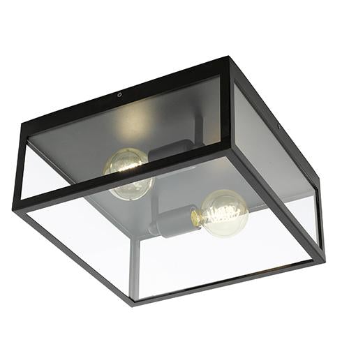 Eurolux - Charterhouse Square Ceiling Light Black