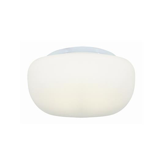 Eurolux - Cheese Square Ceiling Light 250mm White