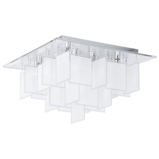 Eurolux - Condrada1 Square Ceiling Light 470mm Chrome