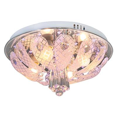 Eurolux - Ela Glass Ceiling Light 400mm Chrome