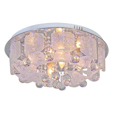 Eurolux - Ema Round Ceiling Light 500mm Chrome