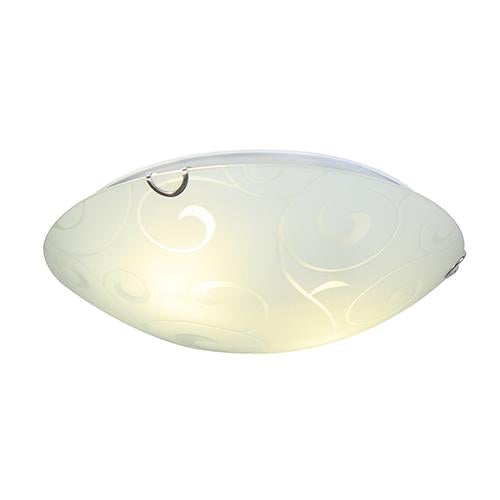 Eurolux - Floral Design Ceiling Light 300mm White