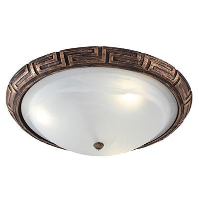 Eurolux - Greek Design Ceiling Light 480mm Rust