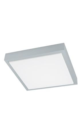 Eurolux - (Discontinued) Idun1 Square Ceiling Light (280) Alum.