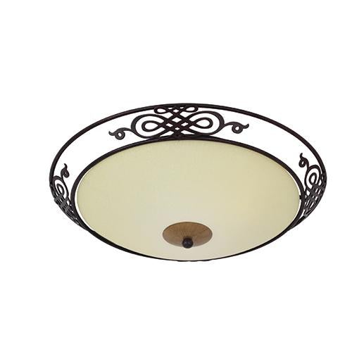 Eurolux - Mestre Ceiling Light 395mm Antique Brown