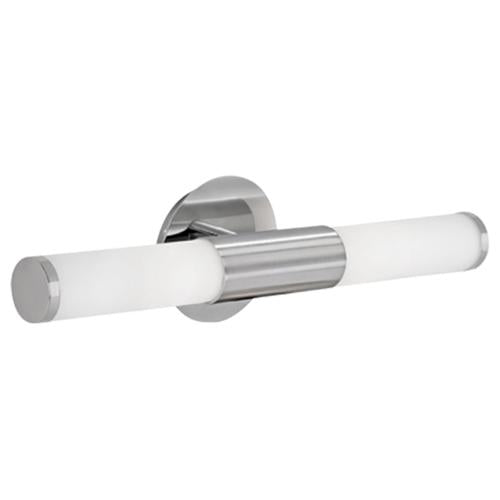 Eurolux - Palmera Bathroom 2LT Wall Light Satin Chrome