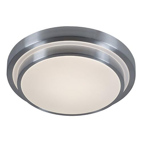 Eurolux - Power LED Ceiling Light 285mm Silver TieRed