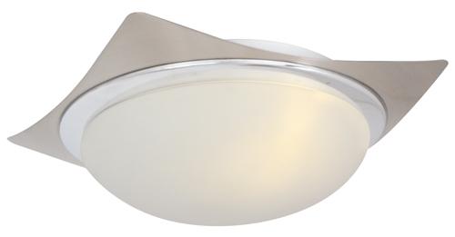 Eurolux - Square Ceiling Light 235mm Satin Chrome