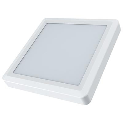 Eurolux - Square LED Ceiling Light 225mm White 3000K
