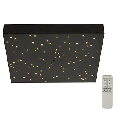 Eurolux - Starry Ceiling Light LED 8w Black 3000-4000K Dimmable