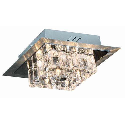 Eurolux - Tresco Square Ceiling Light 200x200mm Chrome