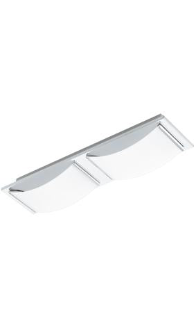 Eurolux - Wasao 2LT Ceiling Light 420mm Chrome