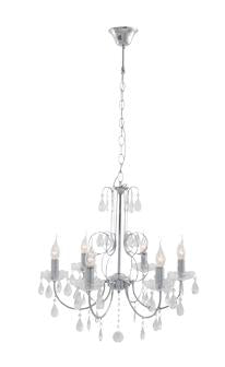 Eurolux - 6LT Chandelier 560mm Chrome