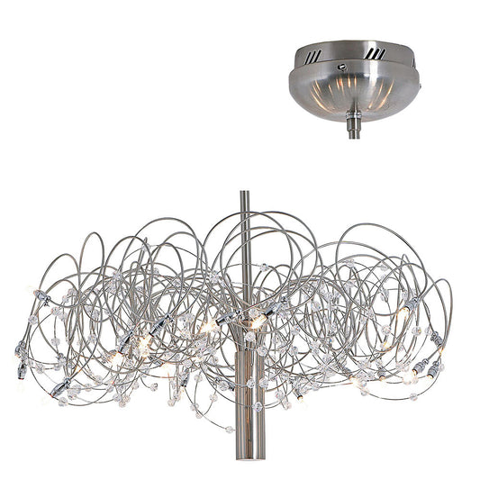 Eurolux Lighting: Chandeliers Eurolux - Chaos 30LT Chandelier 900mm Chrome - Lighting, Lights - CH144