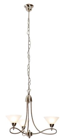 Eurolux - Martini Twist 3LT Chandelier 460mm Satin Chrome