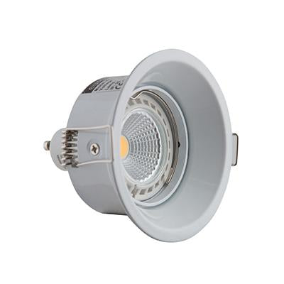 Eurolux - Anti-Glare Round Downlight 85mm White