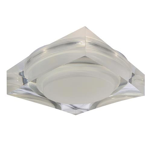 Eurolux - Cielo Square Bathroom Downlight 90mm Alum.