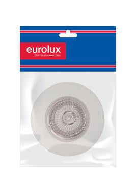 Eurolux - Downlight GU10 White PAR16 50W 220V (PP) 