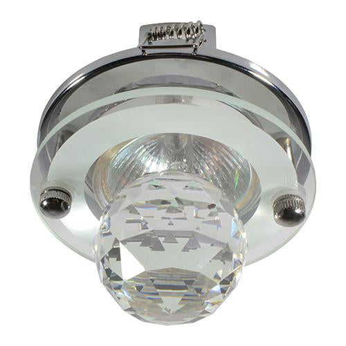 Eurolux - Galaxy Ball Downlight 80mm Chrome 12v