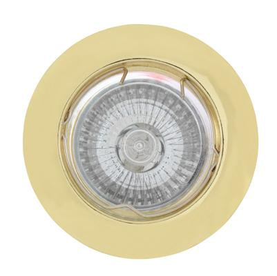 Eurolux - Straight 3 Pack Downlight Polished Brass