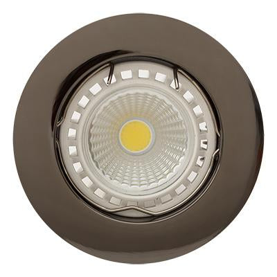 Eurolux - Straight Curved Rim Downlight GM NO L/Holder