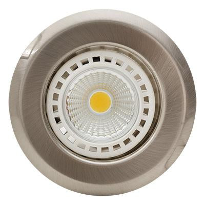 Eurolux - Straight Downlight 85mm Satin Chrome