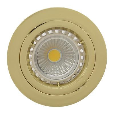 Eurolux - Straight Twist Downlight 80mm P/Brass